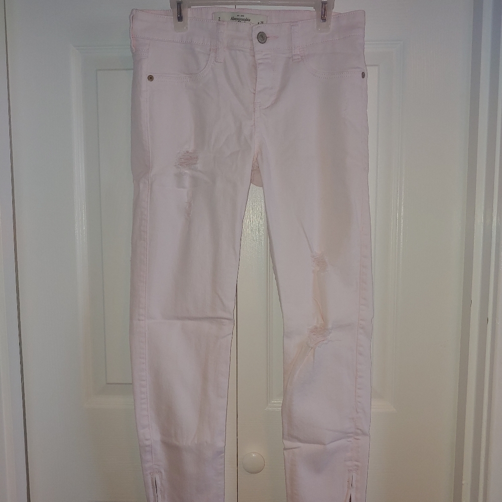 Light Pink Skinny Jeans